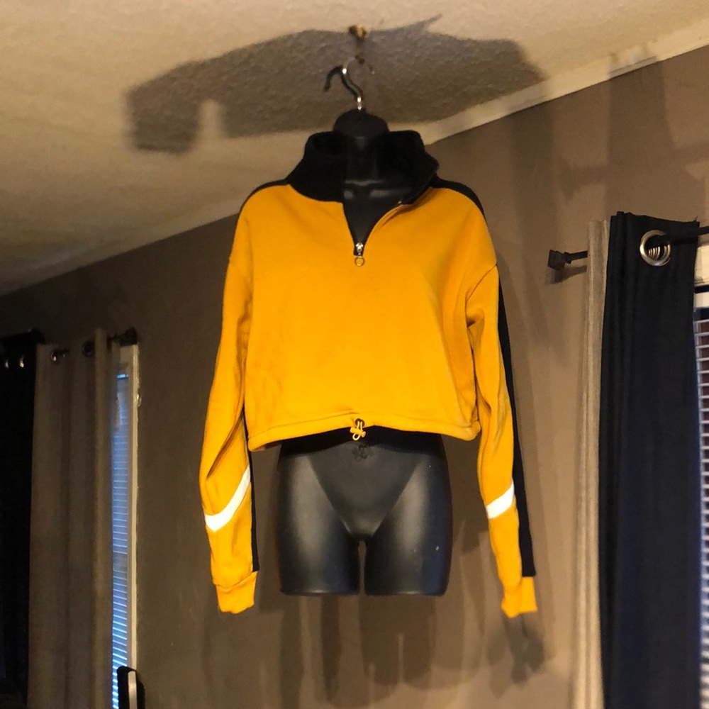 Yellow sweater